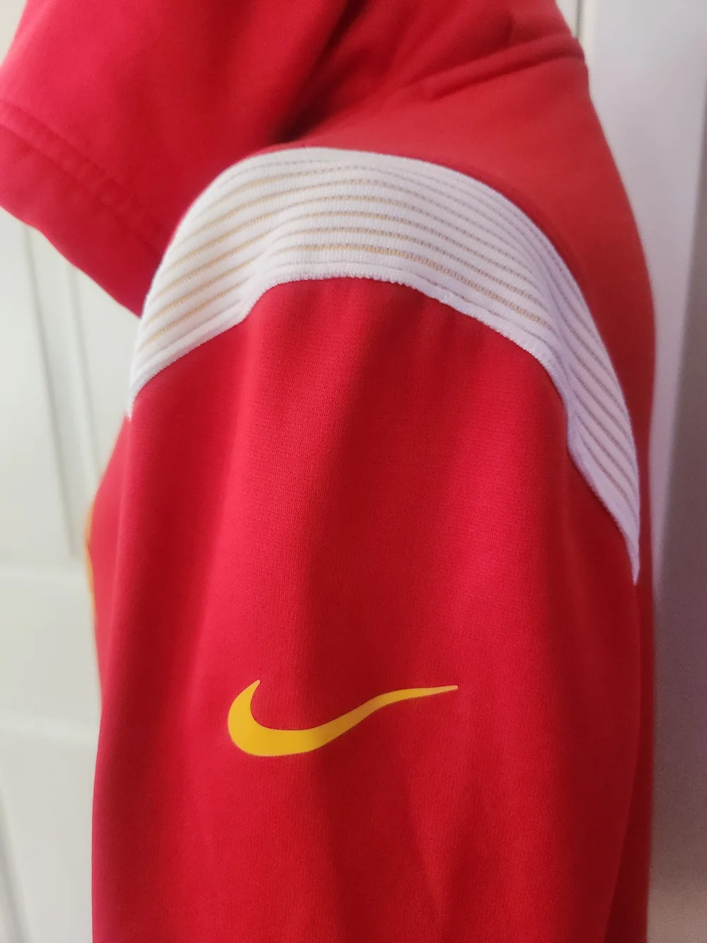 Nike Red & Yellow Kansas City Chiefs Pullover Hoodie